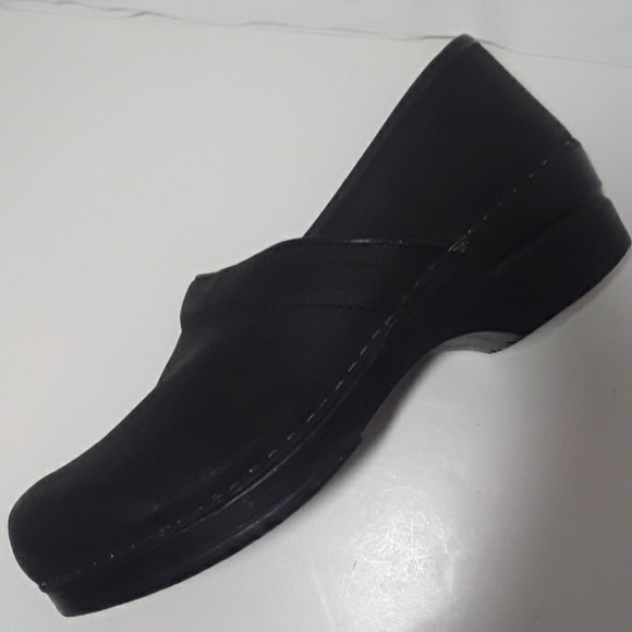 Sanita Original Danish Black Clog Shoes - Picture 3 of 7